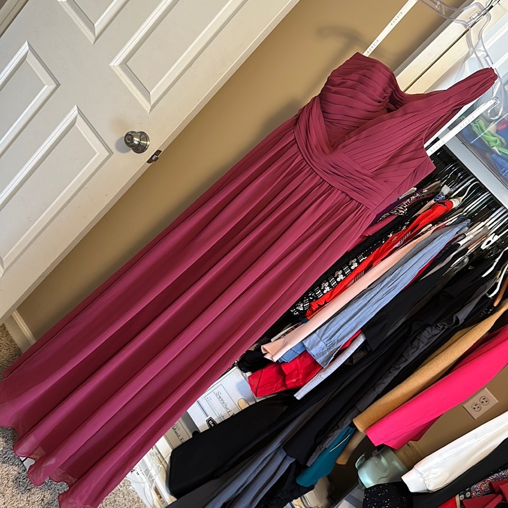 Azazie Molly dress in Mulberry - New, never worn